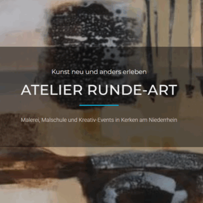 Mehr über den Artikel erfahren Meine neue Website für das „Atelier Runde-Art“ ist online