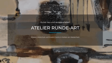 Mehr über den Artikel erfahren Meine neue Website für das „Atelier Runde-Art“ ist online