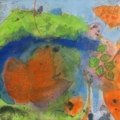 Pinsel trifft Faden im Rhythmus