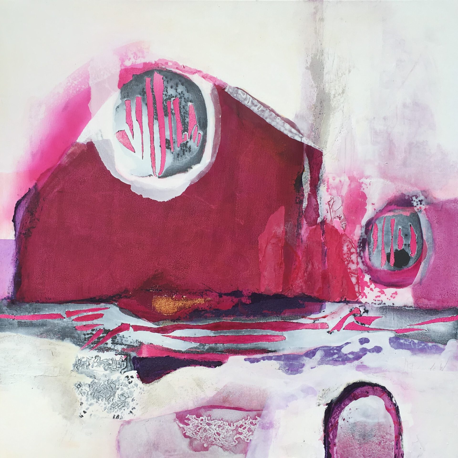 mit Glanz in den Augen