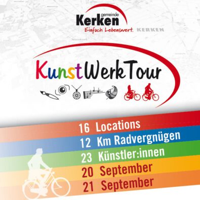 Mehr über den Artikel erfahren 3. Kerkener KunstWerkTour startet am 20. und 21. September 2025