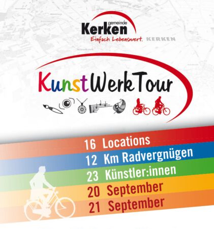 Mehr über den Artikel erfahren 3. Kerkener KunstWerkTour startet am 20. und 21. September 2025